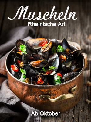 Muscheln Rheinischer art
